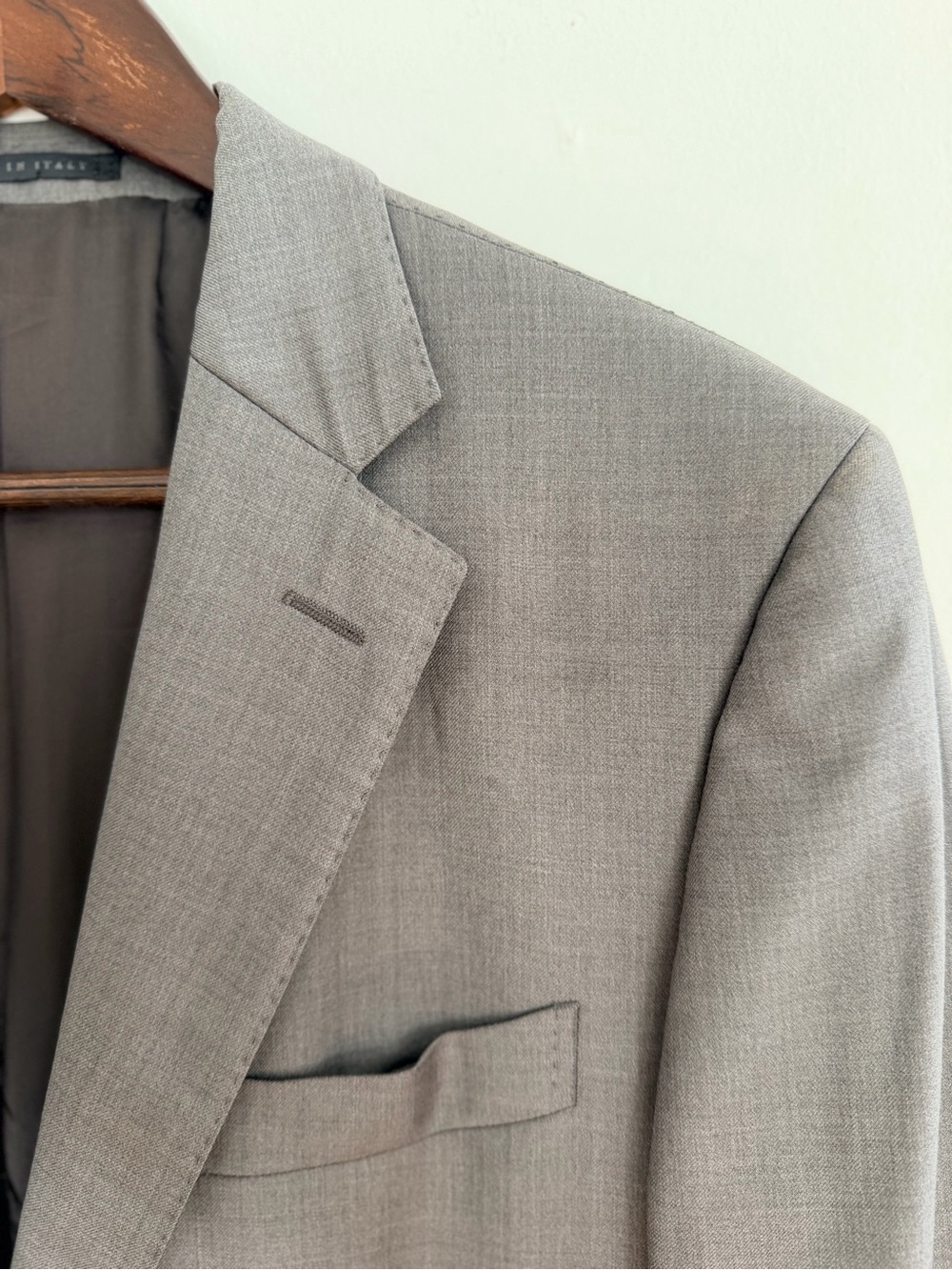 Ermenegildo Zegna Mens Grey Blazer - Picture 3 of 10